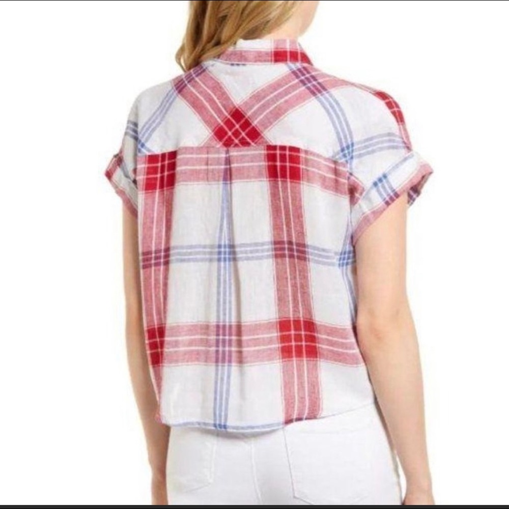Rails Cropped Button Down - image 2